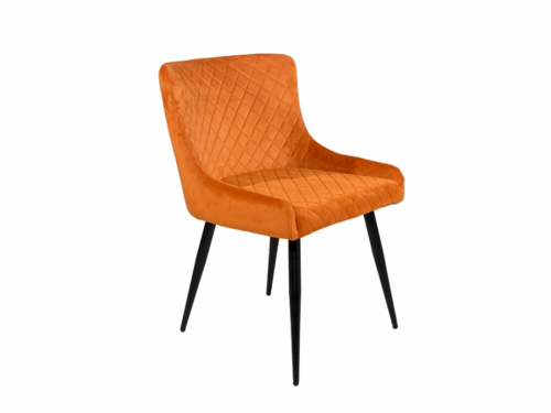 Malcolm Orange Dining Chair